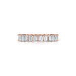 Emerald Cut Eternity Band