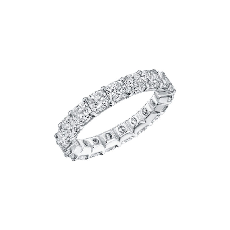 Cushion Cut Diamond Eternity Band