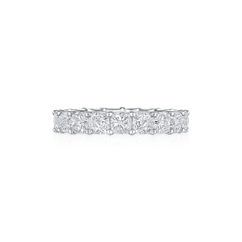 Cushion Cut Diamond Eternity Band