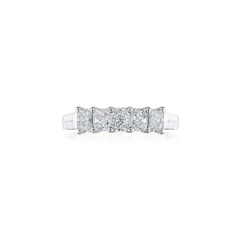 Radiant Cut Diamond Band