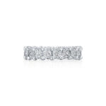 Radiant Cut Diamond Eternity band