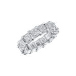 Radiant Cut Diamond Eternity band