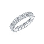 Asscher Cut Diamond Eternity band
