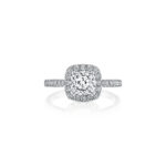 New York Dreams® Cushion Halo Diamond Ring