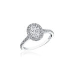 New York Dreams® Oval Halo Diamond Ring