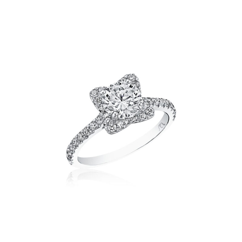 New York Dreams® Tulip Halo Diamond Ring