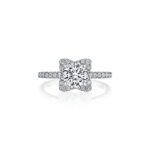 New York Dreams® Tulip Halo Diamond Ring