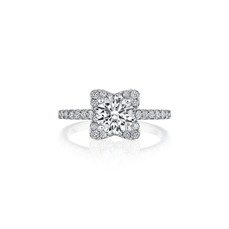 New York Dreams® Tulip Halo Diamond Ring
