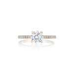 New York Dreams® Petite Hidden Halo Diamond Ring