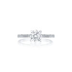 New York Dreams® Petite Hidden Halo Diamond Ring