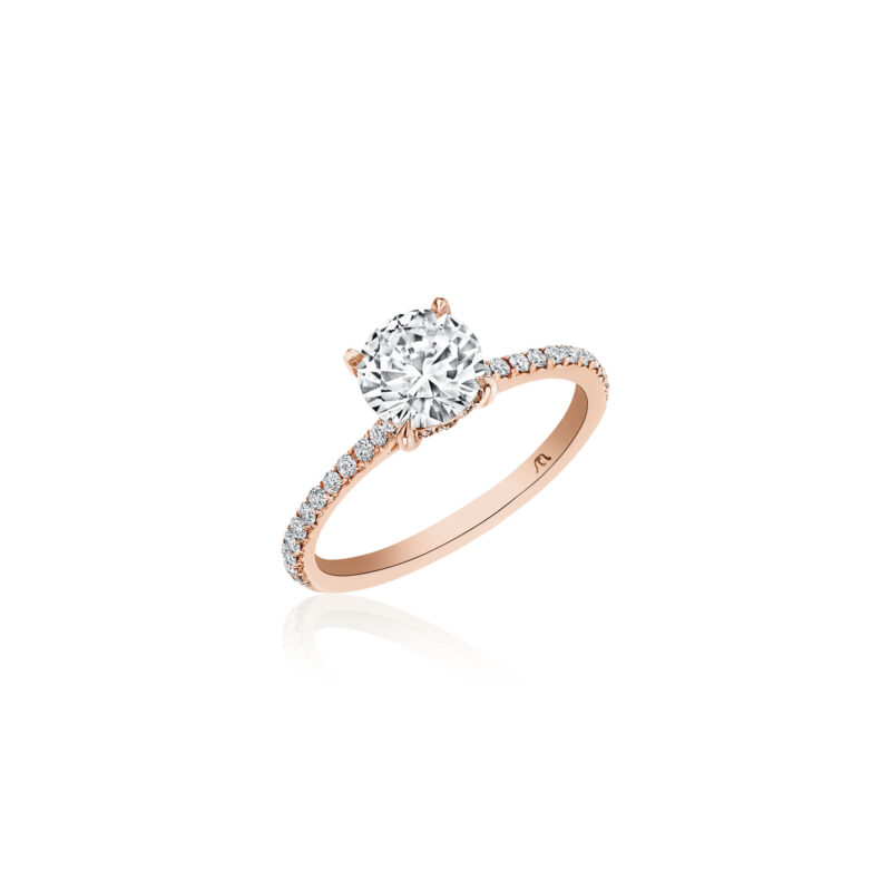 New York Dreams® Petite Hidden Halo Diamond Ring