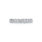 Oval Diamond Eternity Band