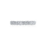 East to West Oval Diamond Eternity Band