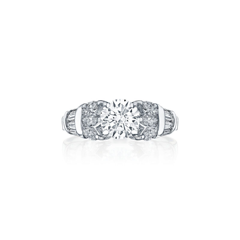 Marquise & Baguette Diamond Ring