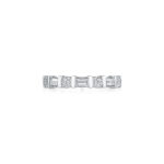 Bar Set Baguette & Round Diamond Band