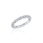 Baguette & Round Diamond Bar Set Eternity Band
