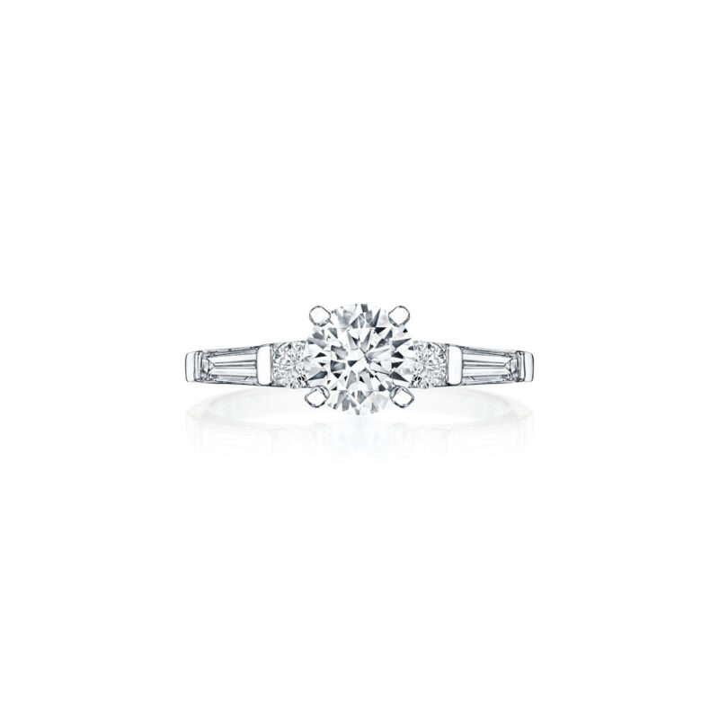 Baguette & Round Diamond Ring