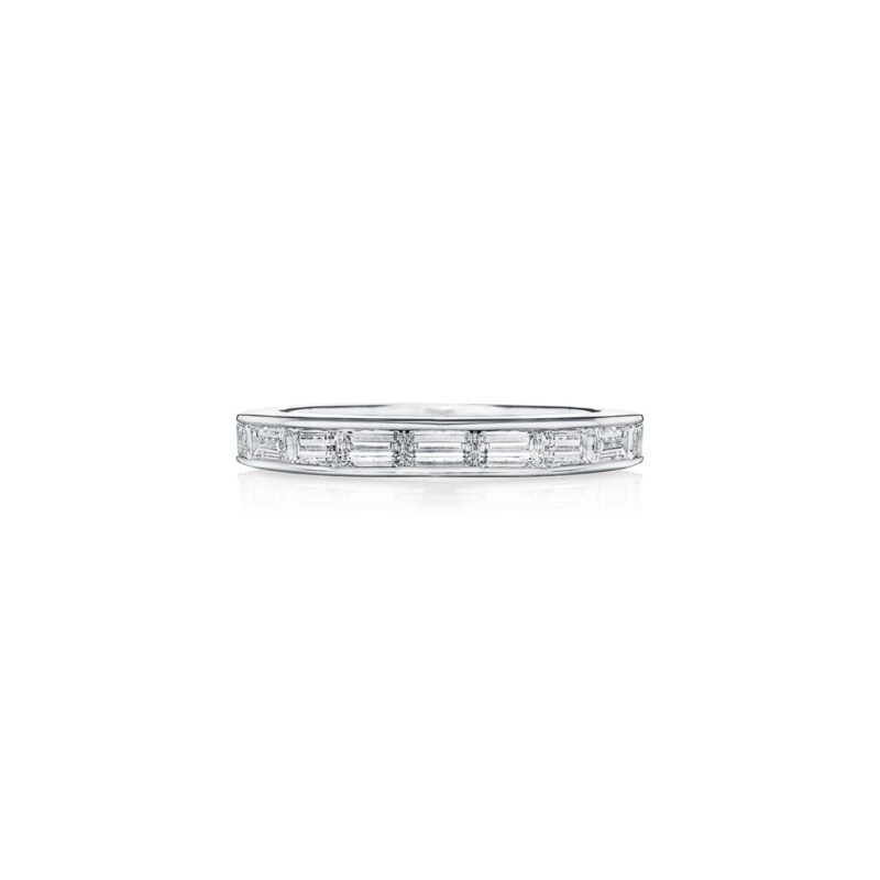Baguette Diamond Channel Set Eternity Band