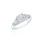 Pear Shape Diamond Engagement Ring