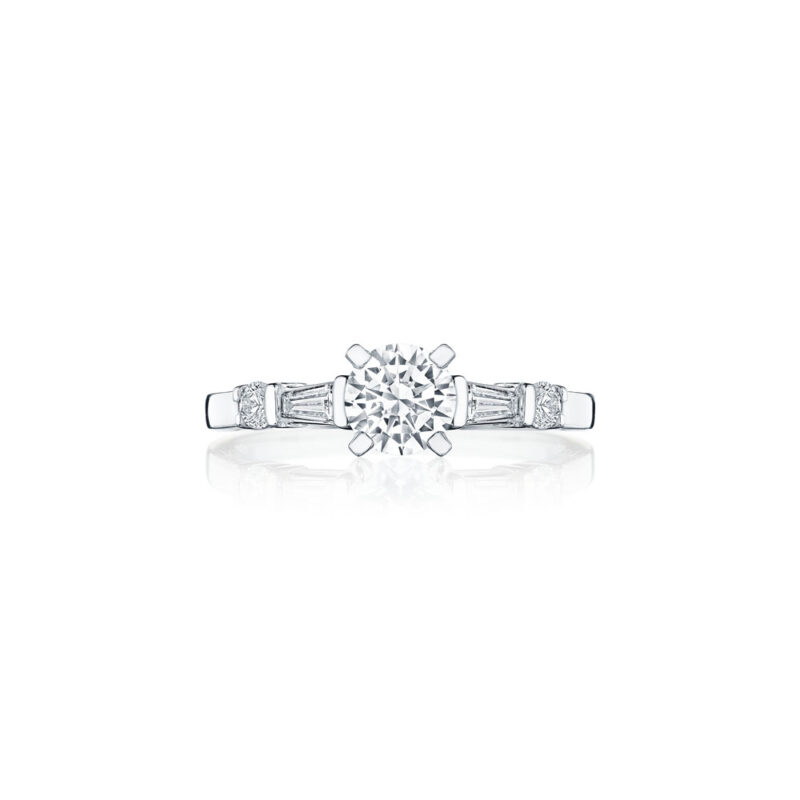 Baguette & Round Diamond Ring