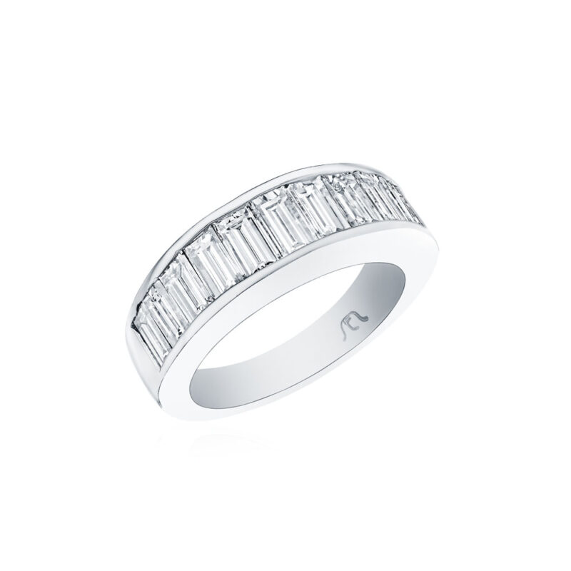 Baguette Diamond Band
