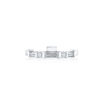Baguette & Round Diamond Matching Band