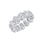 Shared Prong Oval Diamond Eternity Band