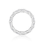 East to West Pear Shape Diamond Eternity band