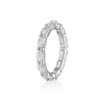 East to West Oval Diamond Eternity Band