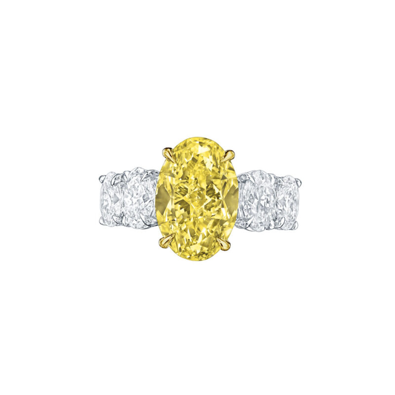 5 Stone Oval Diamond Ring