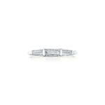 Tapered Baguette Diamond Band