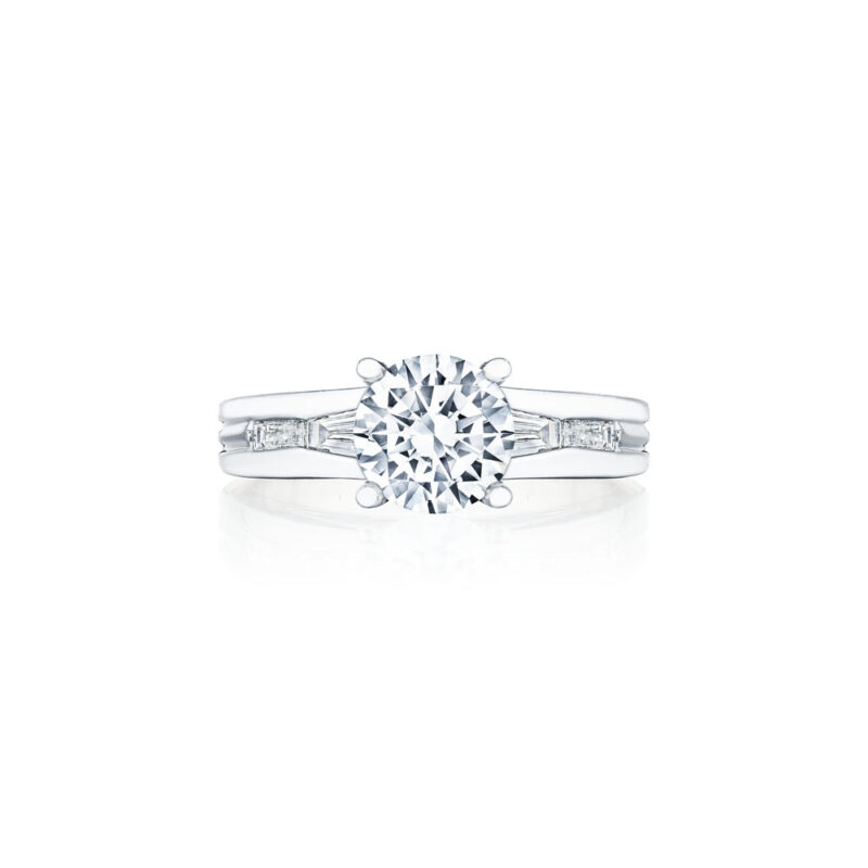 Baguette Diamond Engagement Ring
