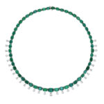 Emerald & Diamond Necklace