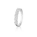 5 Stone Round Diamond Band – 1.00ctw