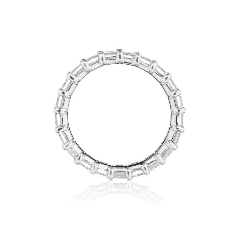 Radiant Cut Diamond Eternity Band – 3.15ctw