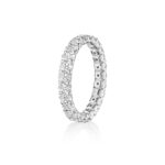 Oval Diamond Eternity Band