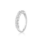 Bar Set Baguette & Round Diamond Band