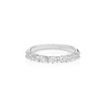 7 Stone Oval Diamond Band – 0.70ctw