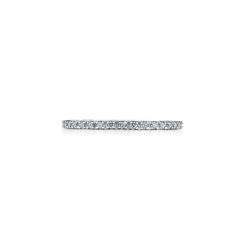Round Diamond Pavé Eternity Band