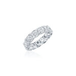 Diamond Cushion Eternity Band