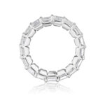 Asscher Cut Diamond Eternity band