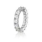 Asscher Cut Diamond Eternity band