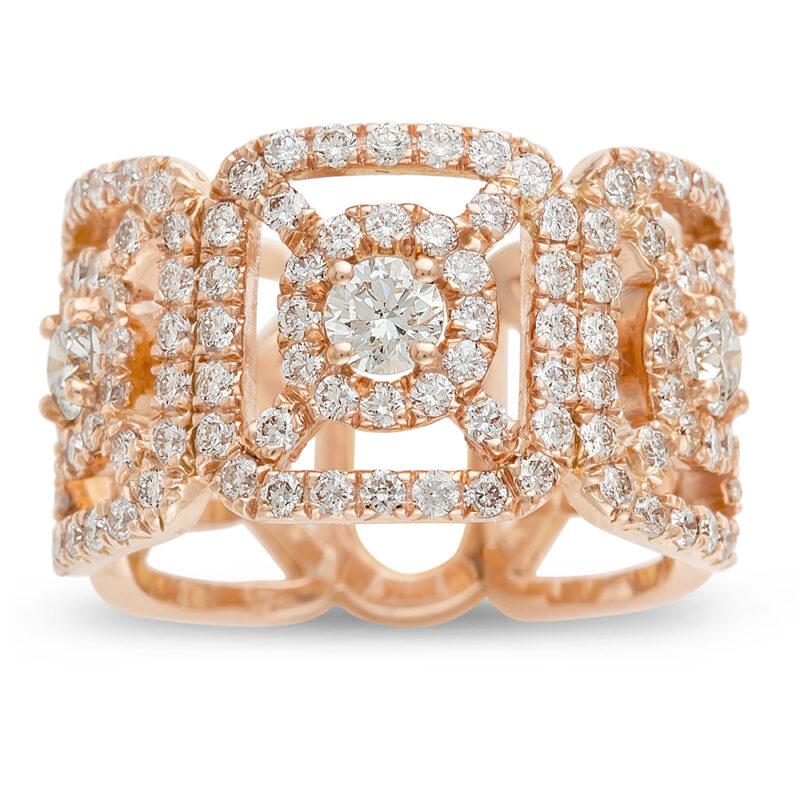 New York Dreams® Wide Diamond Band
