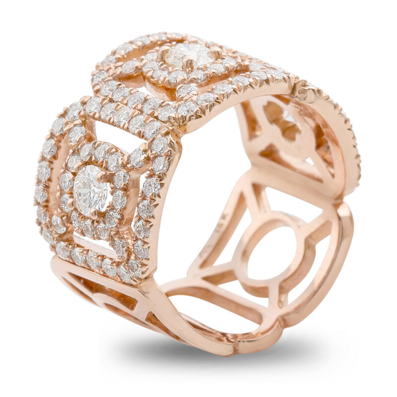 New York Dreams® Wide Diamond Band