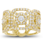 New York Dreams® Wide Diamond Band