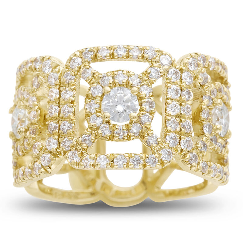 New York Dreams® Wide Diamond Band