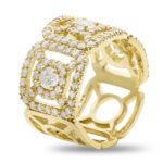 New York Dreams® Wide Diamond Band