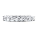 East To West Emerald Cut Diamond Eternity Band – 2.00ctw