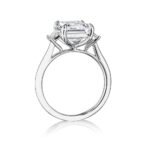 Petite PT 3 Stone Trapezoid Diamond Ring