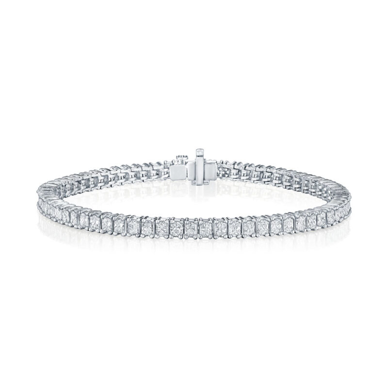Radiant Cut Diamond Bracelet